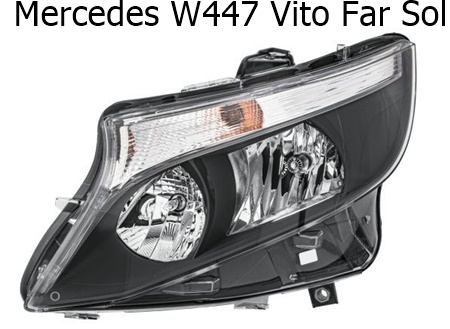 Mercedes W447 Vito Far Sol