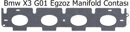 Bmw X3 G01 Egzoz Manifold Contası