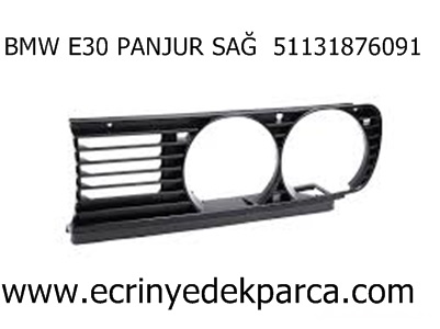 BMW E30 PANJUR SAĞ  51131876091
