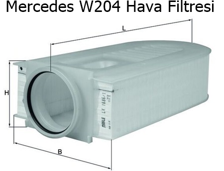 Mercedes W204 Hava Filtresi