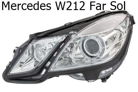 Mercedes W212 Far Sol