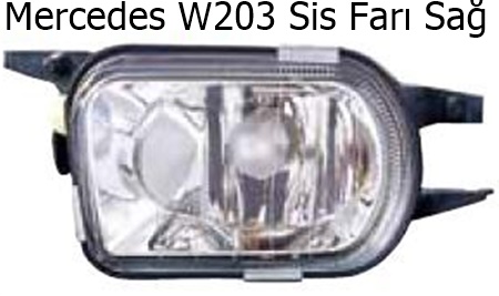 Mercedes W203 Sis Farı Sağ