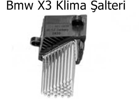 Bmw X3 Klima Şalteri