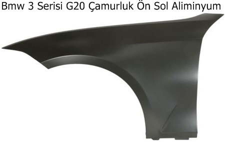 Bmw 3 Serisi G20 Çamurluk Ön Sol Aliminyum