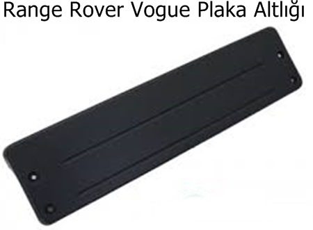 Range Rover Vogue Plaka Altlığı