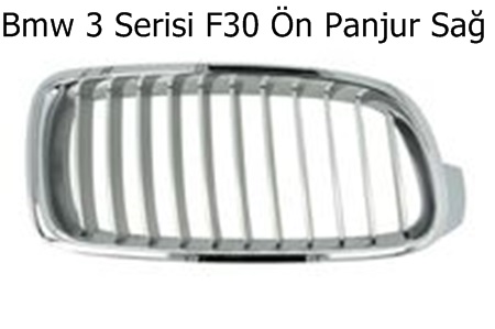 Bmw 3 Serisi F30 Ön Panjur Sağ