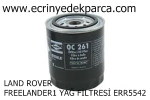 LAND ROVER FREELANDER1 YAĞ FİLTRESİ ERR5542