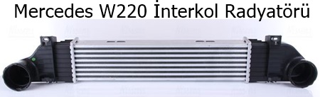 Mercedes W220 İnterkol Radyatörü