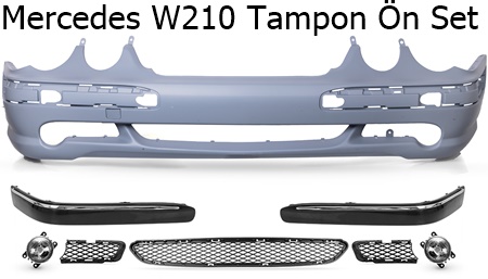 Mercedes W210 Tampon Ön Set