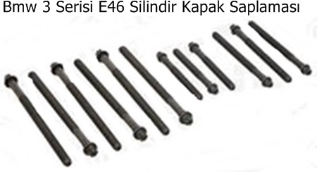 Bmw 3 Serisi E46 Silindir Kapak Saplaması Set