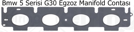 Bmw 5 Serisi G30 Egzoz Manifold Contası