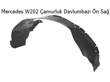 Mercedes W202 Çamurluk Davlumbazı Ön Sağ