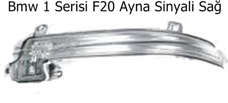 Bmw 1 Serisi F20 Ayna Sinyali Sağ