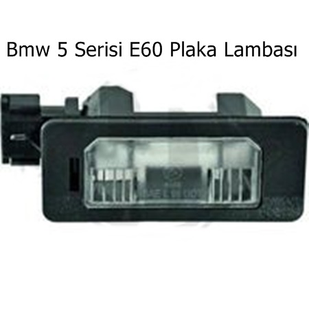 Bmw 5 Serisi E60 Plaka Lambası