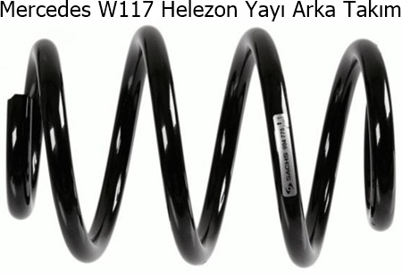 Mercedes W117 Helezon Yayı Arka Takım
