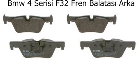 Bmw 4 Serisi F32 Fren Balatası Arka