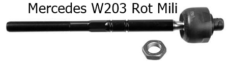 Mercedes W203 Rot Mili