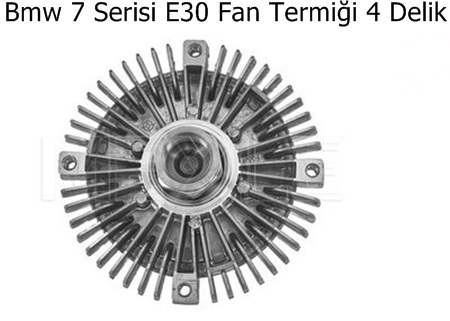 Bmw 7 Serisi E30 Fan Termiği 4 Delik