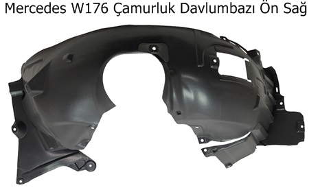 Mercedes W176 Çamurluk Davlumbazı Ön Sağ