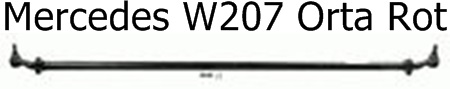 Mercedes W207 Orta Rot