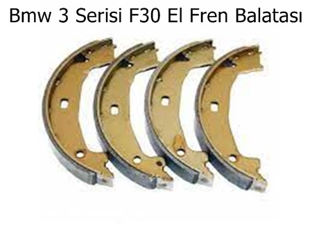 Bmw 3 Serisi F30 El Fren Balatası