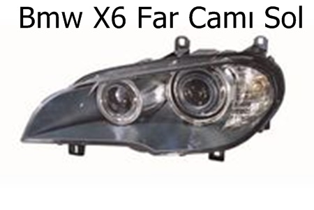 Bmw X6 Far Camı Sol