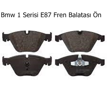 Bmw 1 Serisi E87 Fren Balatası Ön