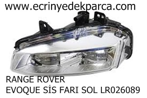 RANGE ROVER EVOQUE SİS FARI SOL LR026089