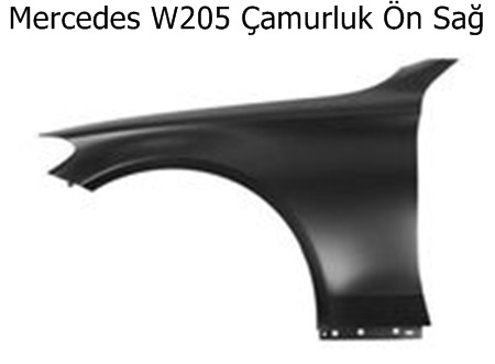 Mercedes W205 Çamurluk Ön Sağ