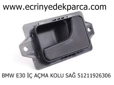 BMW E30 İÇ AÇMA KOLU SAĞ 51211926306