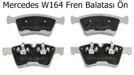 Mercedes W164 Fren Balatası Ön
