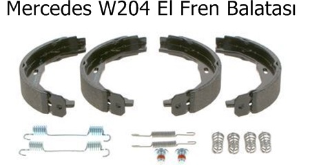Mercedes W204 El Fren Balatası