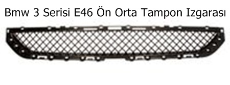 Bmw 3 Serisi E46 Ön Orta Tampon Izgarası