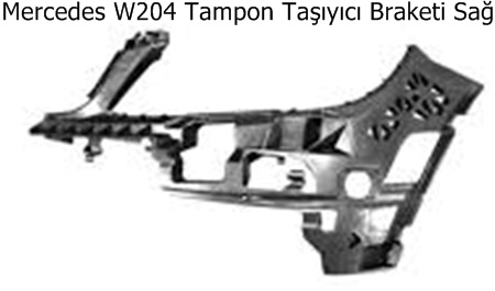 Mercedes W204 Tampon Taşıyıcı Braketi Sağ