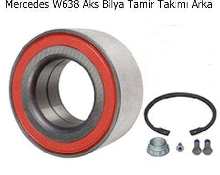 Mercedes W638 Aks Bilya Tamir Takımı Arka