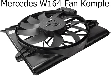 Mercedes W164 Fan Komple