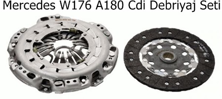 Mercedes W176 A180 Cdi Debriyaj Seti