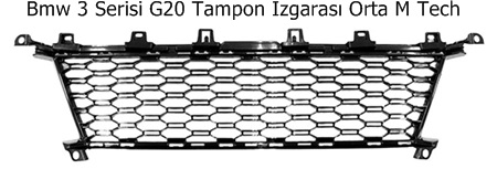 Bmw 3 Serisi G20 Tampon Izgarası Orta M Tech