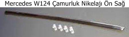 Mercedes W124 Çamurluk Nikelajı Ön Sağ