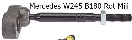 Mercedes W245 B180 Rot Mili