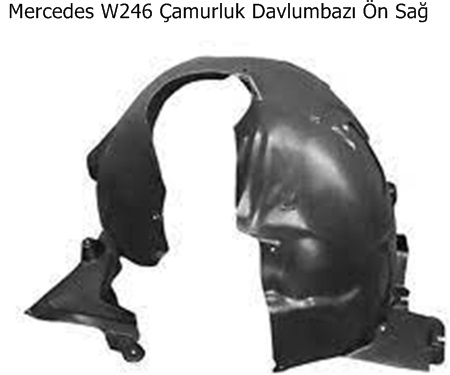 Mercedes W246 Çamurluk Davlumbazı Ön Sağ