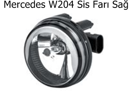 Mercedes W204 Sis Farı Sağ