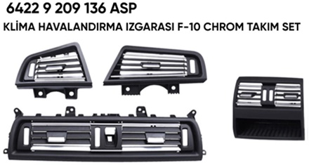 Bmw 5 Serisi F10 Kalorifer Izgarası Set