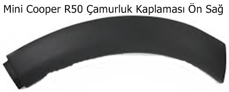 Mini Cooper R50 Çamurluk Kaplaması Ön Sağ