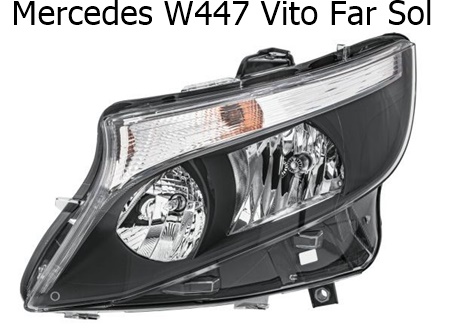 Mercedes W447 Vito Far Sol