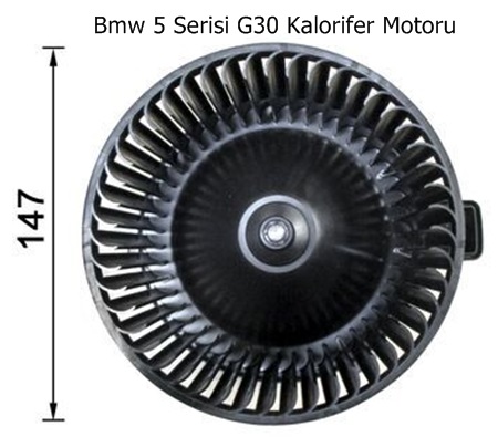 Bmw 5 Serisi G30 Kalorifer Motoru