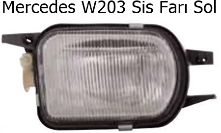 Mercedes W203 Sis Farı Sol