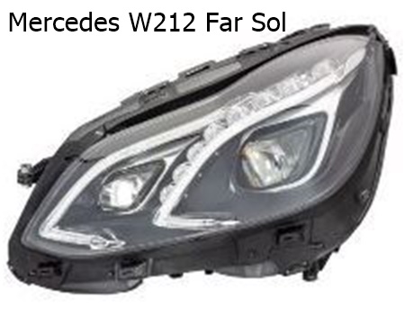 Mercedes W212 Far Sol