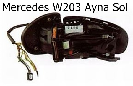 Mercedes W203 Ayna Sol