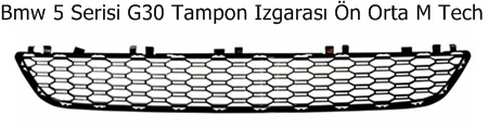 Bmw 5 Serisi G30 Tampon Izgarası Ön Orta M Tech